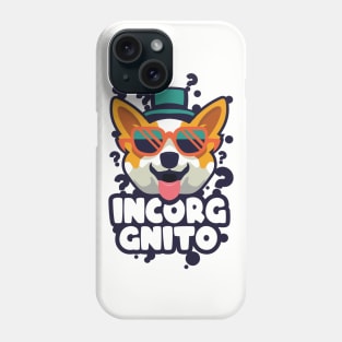 Corgi Spy  Dog Phone Case