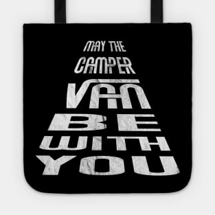 funny camping camper van travel road trip Tote