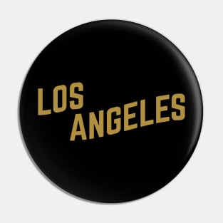 Los Angeles City Typography Pin