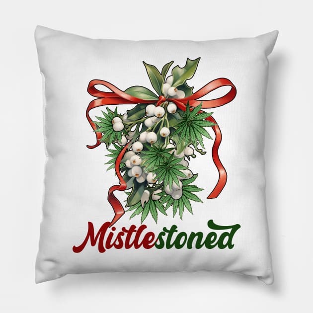 Mistlestoned Pillow by MZeeDesigns