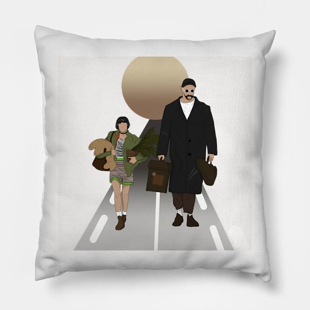 Leon and Mathilda Pillow by Gogo's Pen