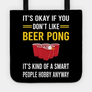 Smart People Hobby Beer Pong Tote