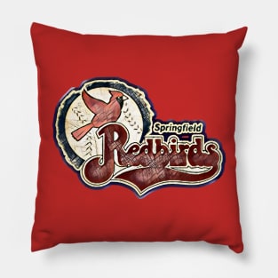 Springfield Redbirds Baseball Pillow