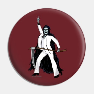 Grim Reaper Disco Pin