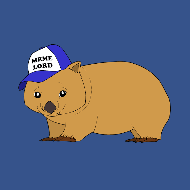 Wombat - meme lord by WatershipBound
