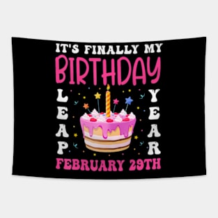 Its Finally My Birthday Leap Year 2024 Birthday Tapestry