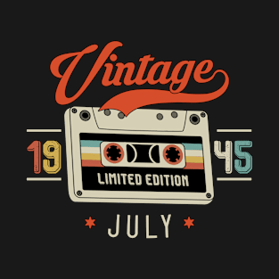 July 1945 - Limited Edition - Vintage Style T-Shirt