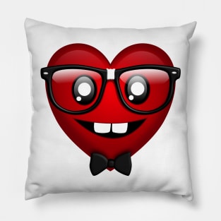 My Nerdy Heart Pillow