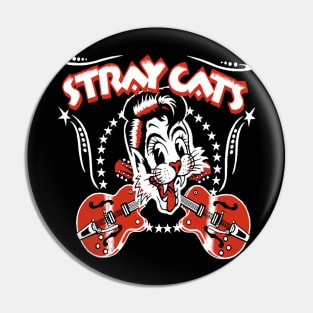 band cat and guitars music Pin