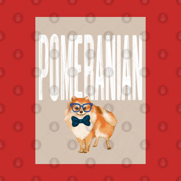 Pomeranian Dog by Art Designs