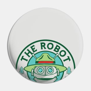 Robot Basecamp Logo Pin