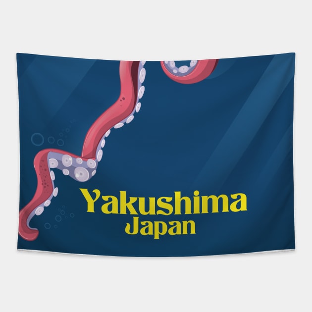 Yakushima Japan Tapestry by nickemporium1