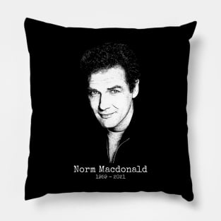 Tribute To Norm MacDonald // 90s Aesthetic Design Pillow