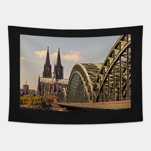 Köln Cathedral and Bridge Tapestry by Bierman9