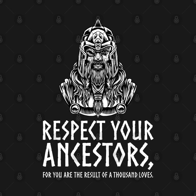 Viking Mythology - Respect Your Ancestors - Norse God Odin by Styr Designs