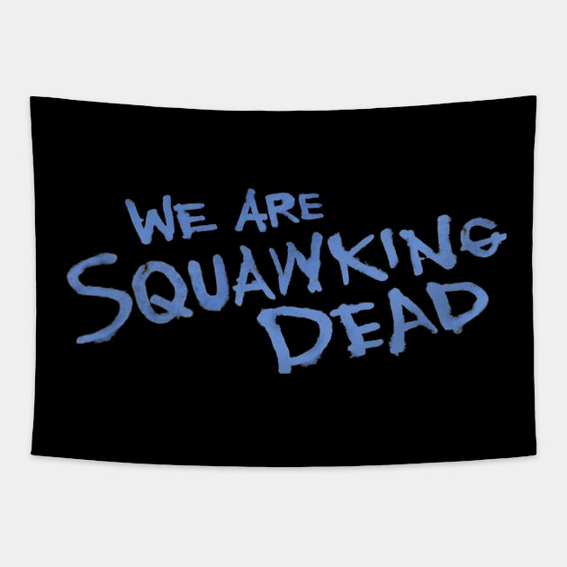 FearTWDseason4 LOGO Tapestry by SQUAWKING DEAD