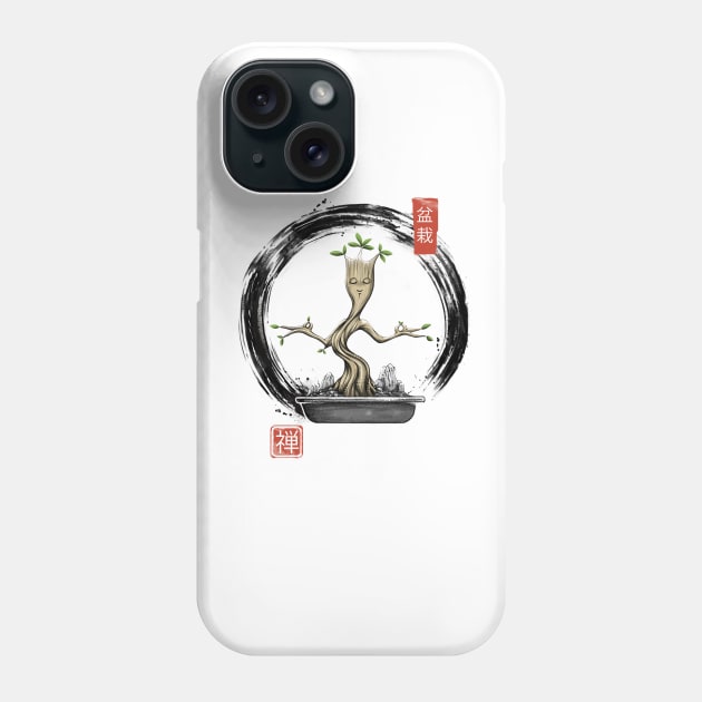 Bonsai Meditations Phone Case by Vincent Trinidad Art