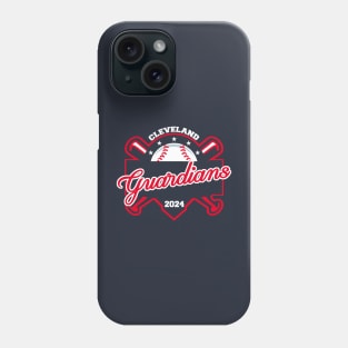 Guardians Baseball Phone Case