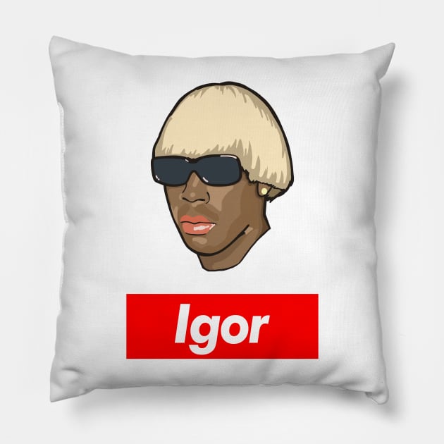 Tyler Igor The Creator Pillow by DankFutura