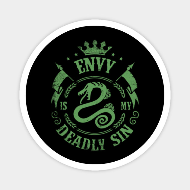 Envy Of Seven Deadly Sins Nanatsu No Taizai Diane Seven Deadly Sins Magnet Teepublic Pride, envy, wrath, sloth, greed, gluttony, and lust. teepublic