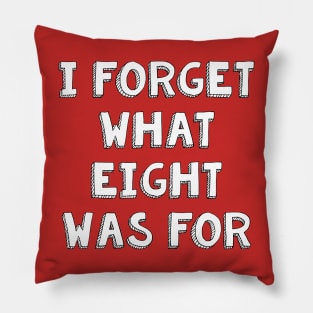 Violent Femmes Kiss Off "I FORGET WHAT EIGHT WAS FOR" Pillow