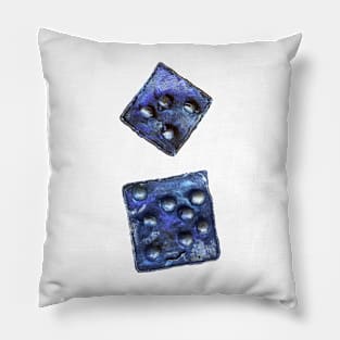 Trash Treasure 4 Pattern Found Object Art Transparent Background Pillow