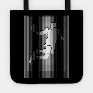 Slam Dunk Illustration Line Art Tote