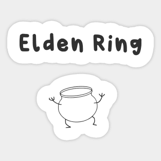 Elden Ring logo/icon Sticker by FirzeCrescent