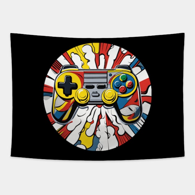 Colorful Controller Tapestry by Gamers Gear