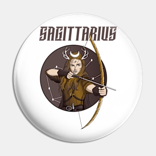 Sagittarius / Zodiac Signs / Horoscope Pin