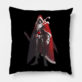 Ninja Cyborg Santa Pillow