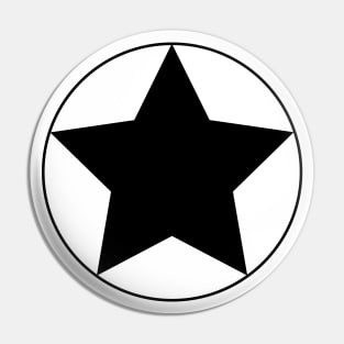 BLACK STAR Pin