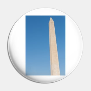 Washington Monument tall obelisk in National Mall Pin