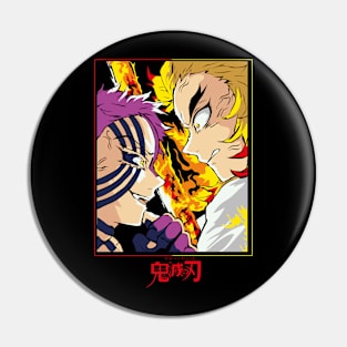 akaza vs rengoku fight Pin