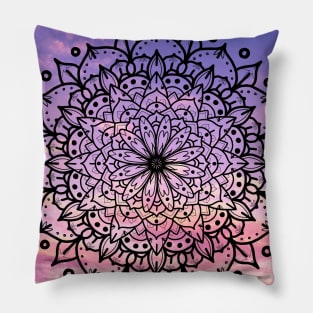 SUNSET MANDALA Pillow