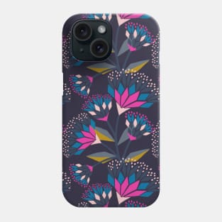 abstract flowers Phone Case