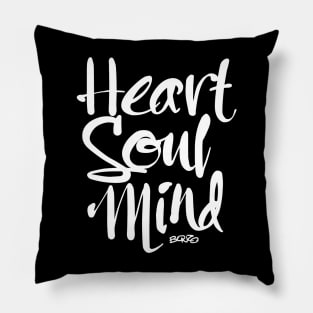 Heart Soul Mind 3 Pillow