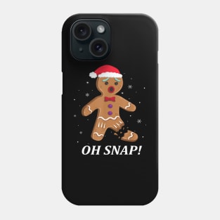 Gingerbread Man Oh Snap Christmas Cookie Costume Baking Team Phone Case