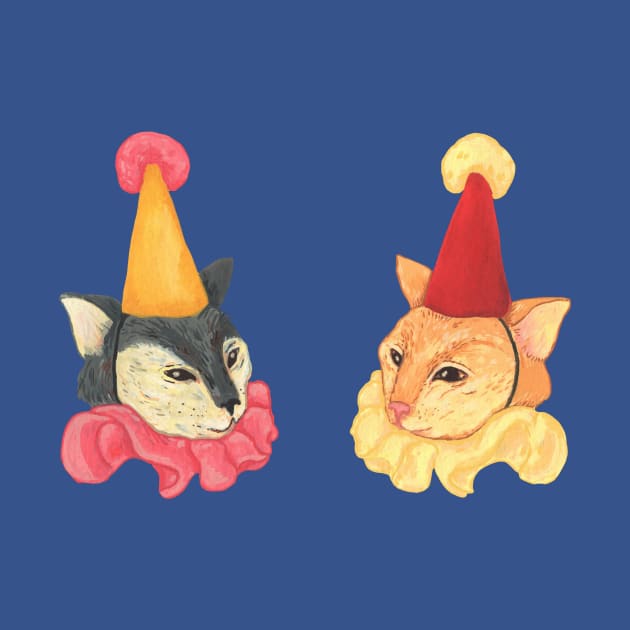 Cat Jesters by JuniperMew