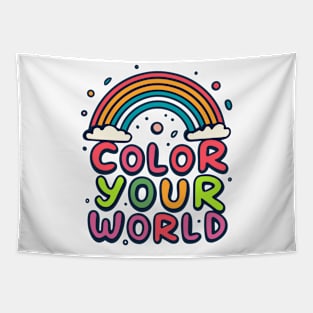 Color Your World Tapestry