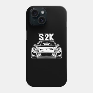 S2000 White Print Phone Case