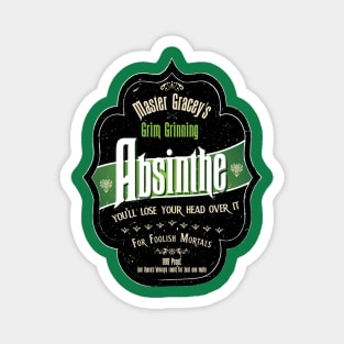 Master Gracey's Grim Grinning Absinthe Magnet