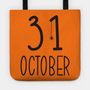 31 October Happy Halloween Tote