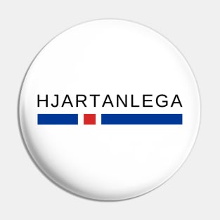 Hjartanlega Pin