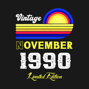 Vintage November 1990 T-Shirt