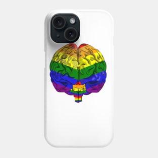 Rainbow Brain-Colourful- LGBT-PRIDE Phone Case