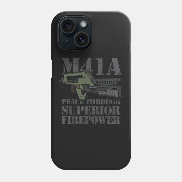 Superior Firepower Phone Case by TrulyMadlyGeekly