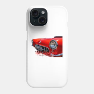 1957 Chevrolet Corvette Convertible Phone Case