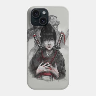 Samurai Masashige Pupil Phone Case