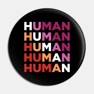 Lesbian Human Pin